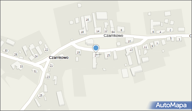 Czarnkowo, Czarnkowo, 17, mapa Czarnkowo