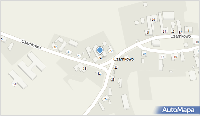 Czarnkowo, Czarnkowo, 24, mapa Czarnkowo