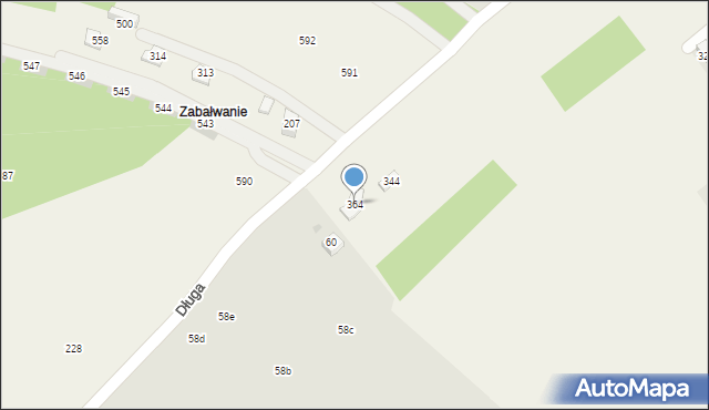 Czarnochowice, Czarnochowice, 364, mapa Czarnochowice