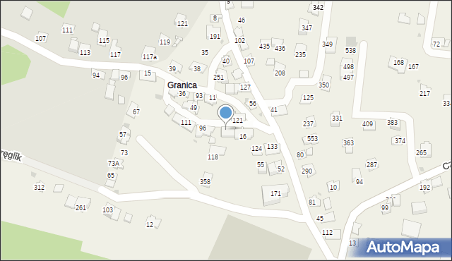 Czarnochowice, Czarnochowice, 98, mapa Czarnochowice