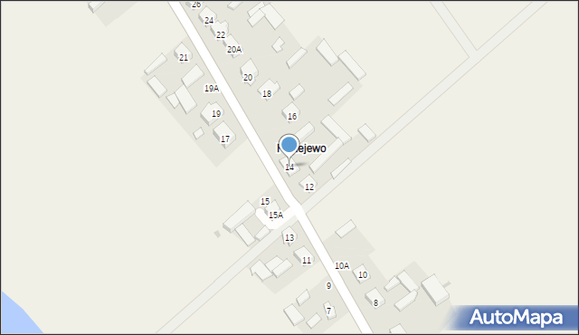 Czarnocin, Czarnocin, 14, mapa Czarnocin