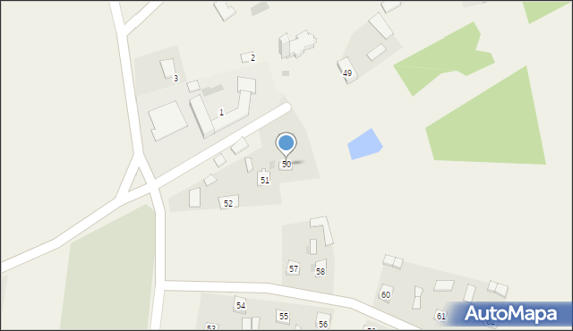 Czarnocin, Czarnocin, 50, mapa Czarnocin