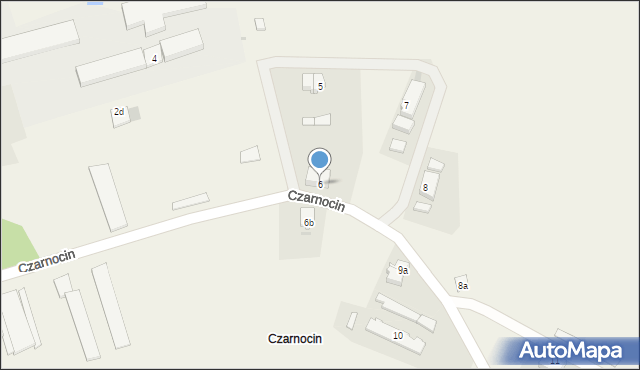 Czarnocin, Czarnocin, 6, mapa Czarnocin