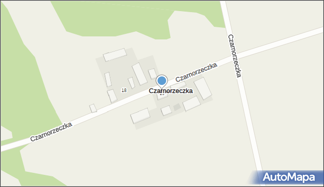 Czarnorzeczka, Czarnorzeczka, 19, mapa Czarnorzeczka