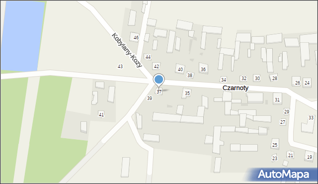 Czarnoty, Czarnoty, 37, mapa Czarnoty