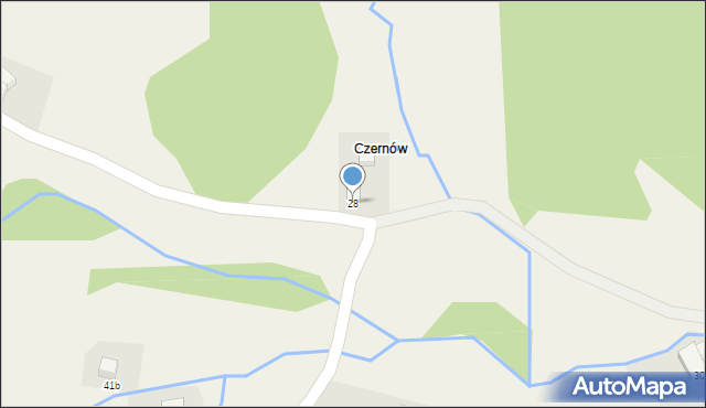 Czarnów, Czarnów, 28, mapa Czarnów