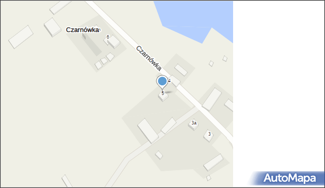 Czarnówka, Czarnówka, 5, mapa Czarnówka