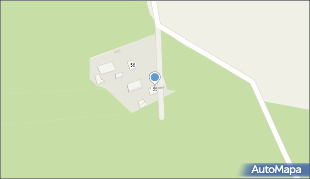 Czarnowo, Czarnowo, 55, mapa Czarnowo