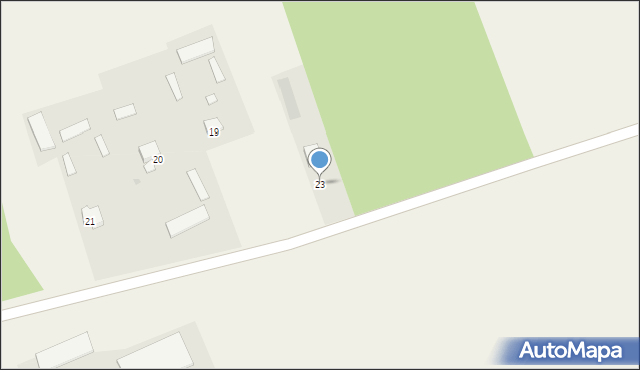 Czarnowo-Undy, Czarnowo-Undy, 23, mapa Czarnowo-Undy