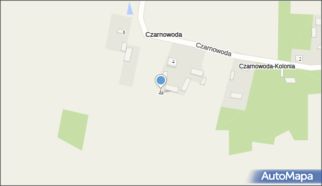 Czarnowoda, Czarnowoda, 4a, mapa Czarnowoda