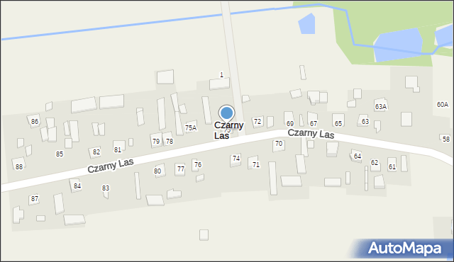 Czarny Las, Czarny Las, 75, mapa Czarny Las