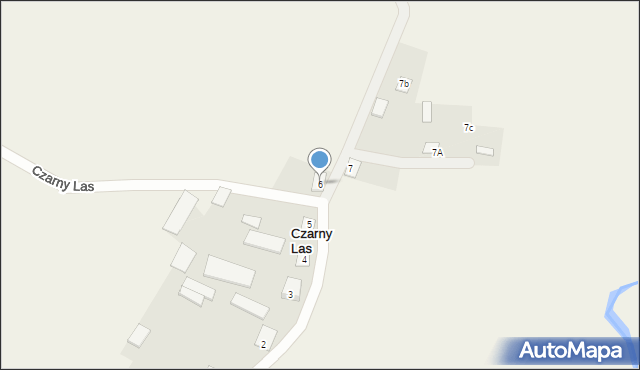 Czarny Las, Czarny Las, 6, mapa Czarny Las