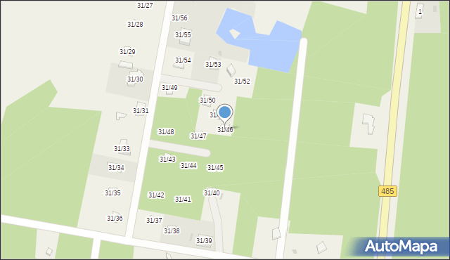 Czarny Las, Czarny Las, 31/46, mapa Czarny Las