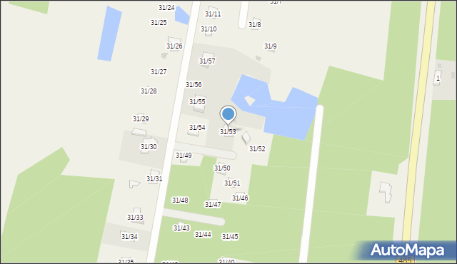 Czarny Las, Czarny Las, 31/53, mapa Czarny Las