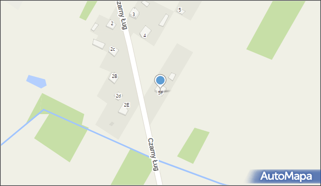 Czarny Ług, Czarny Ług, 5F, mapa Czarny Ług