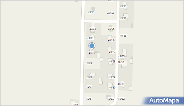 Czartki, Czartki, 49/10, mapa Czartki