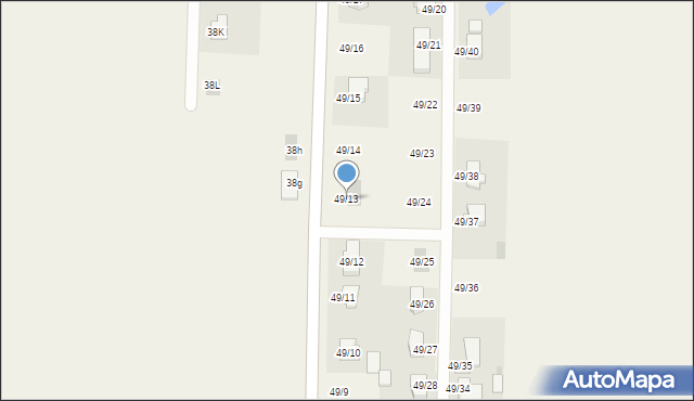 Czartki, Czartki, 49/13, mapa Czartki