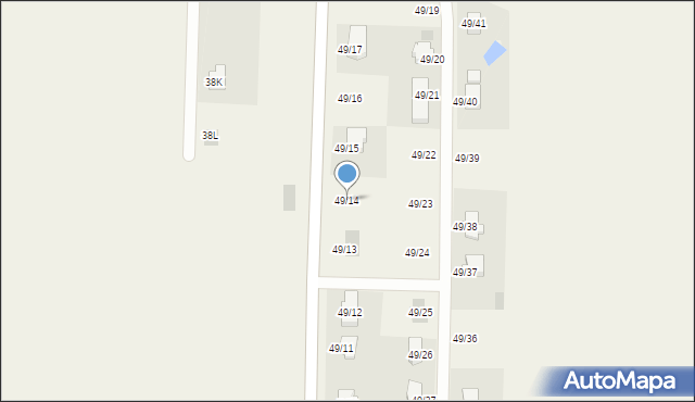 Czartki, Czartki, 49/14, mapa Czartki