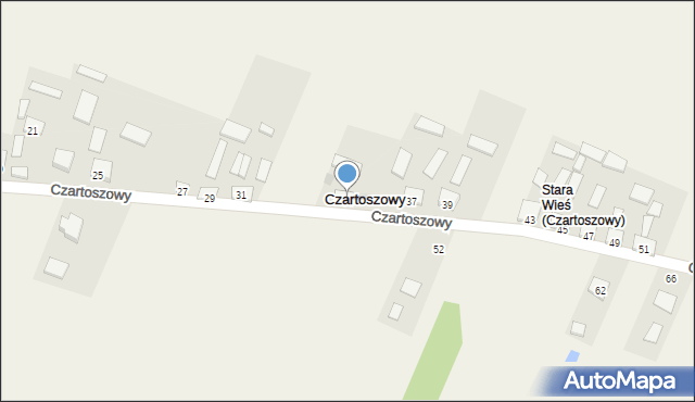 Czartoszowy, Czartoszowy, 35, mapa Czartoszowy