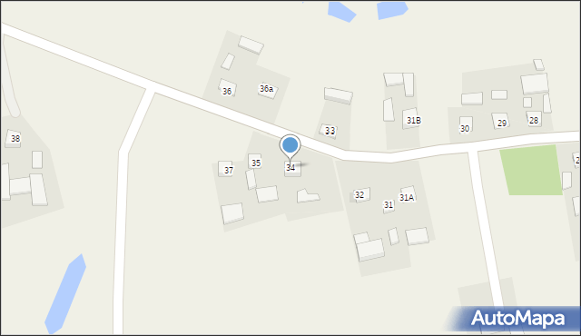 Czarzyzna, Czarzyzna, 34, mapa Czarzyzna