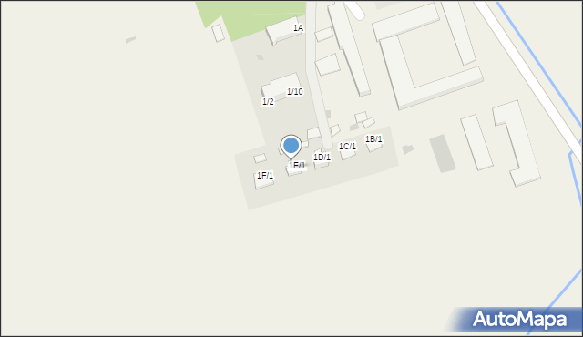 Cząstkowice, Cząstkowice, 1E/2, mapa Cząstkowice