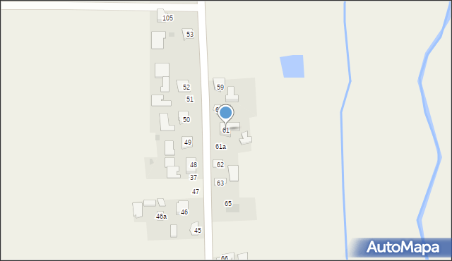 Cząstkowice, Cząstkowice, 61, mapa Cząstkowice