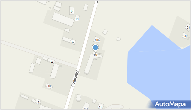 Czatkowy, Czatkowy, 60, mapa Czatkowy