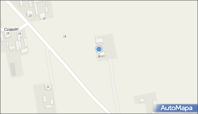 Czatolin, Czatolin, 16, mapa Czatolin