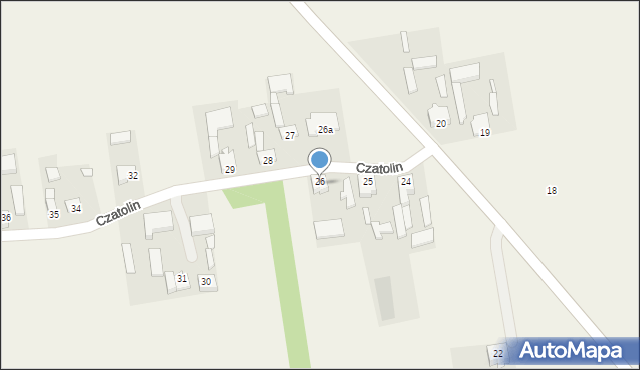Czatolin, Czatolin, 26b, mapa Czatolin