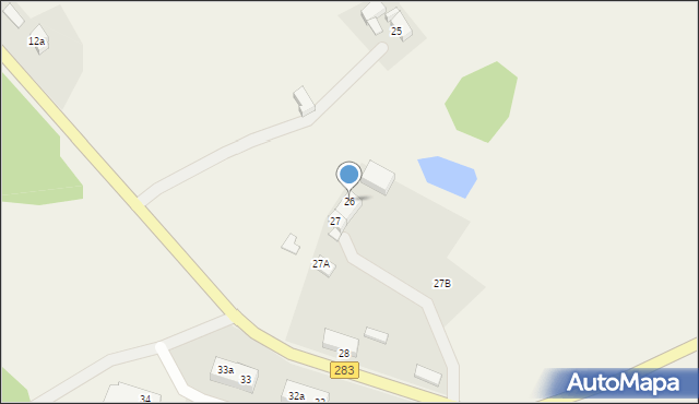 Czciradz, Czciradz, 26, mapa Czciradz