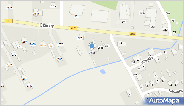 Czechy, Czechy, 267a, mapa Czechy