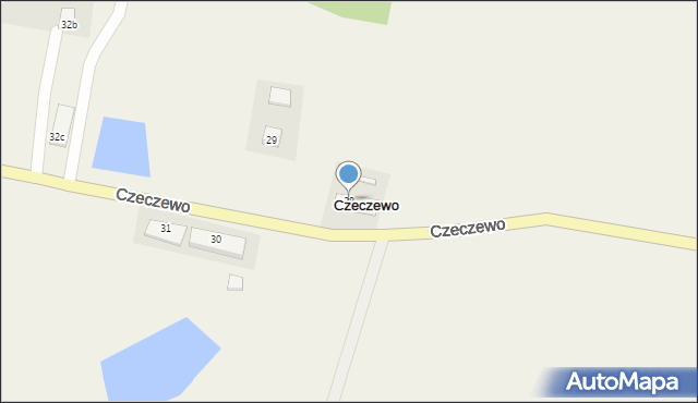 Czeczewo, Czeczewo, 28, mapa Czeczewo