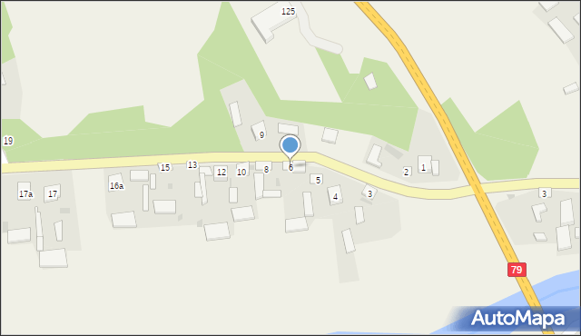 Czekarzewice Drugie, Czekarzewice Drugie, 6, mapa Czekarzewice Drugie