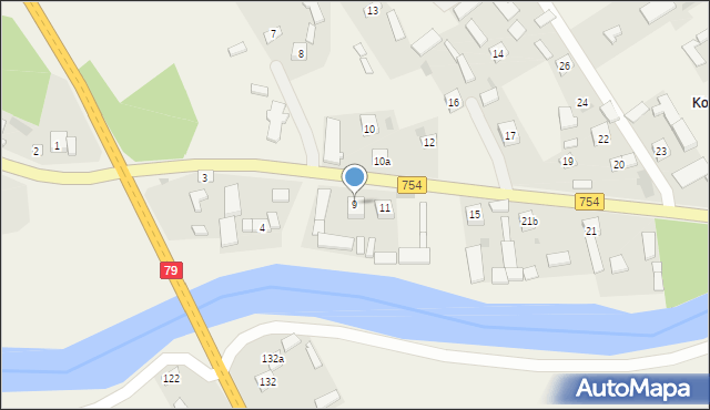 Czekarzewice Pierwsze, Czekarzewice Pierwsze, 9, mapa Czekarzewice Pierwsze