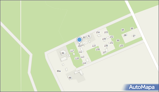 Czempisz, Czempisz, 111, mapa Czempisz