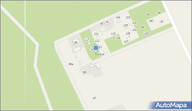 Czempisz, Czempisz, 115, mapa Czempisz