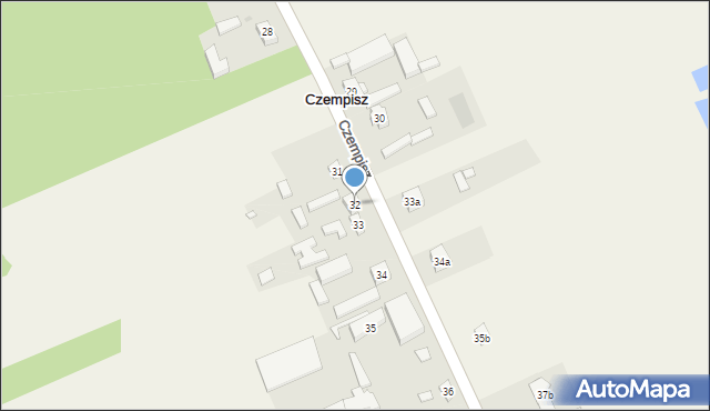 Czempisz, Czempisz, 32, mapa Czempisz