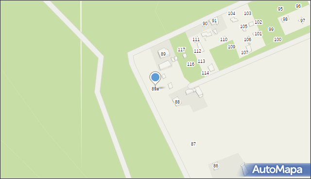 Czempisz, Czempisz, 89a, mapa Czempisz