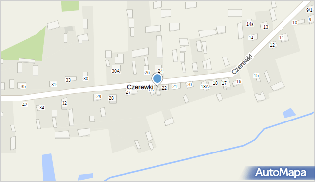 Czerewki, Czerewki, 23, mapa Czerewki