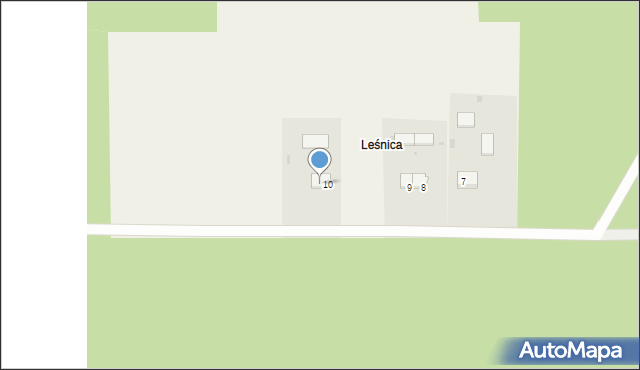 Czerlonka Leśna, Czerlonka Leśna, 11, mapa Czerlonka Leśna