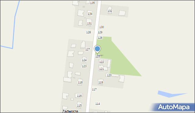 Czermin, Czermin, 125, mapa Czermin