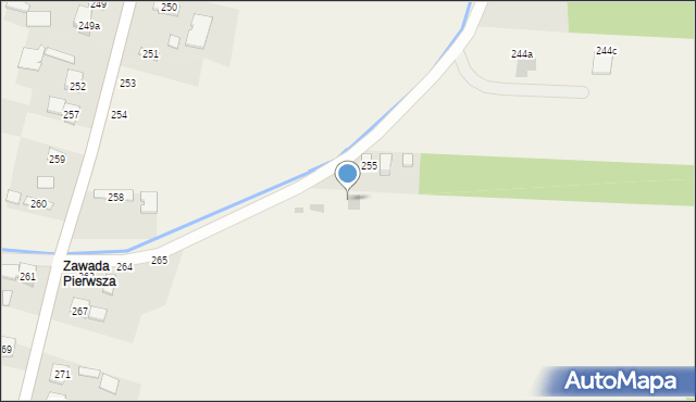 Czermin, Czermin, 256, mapa Czermin