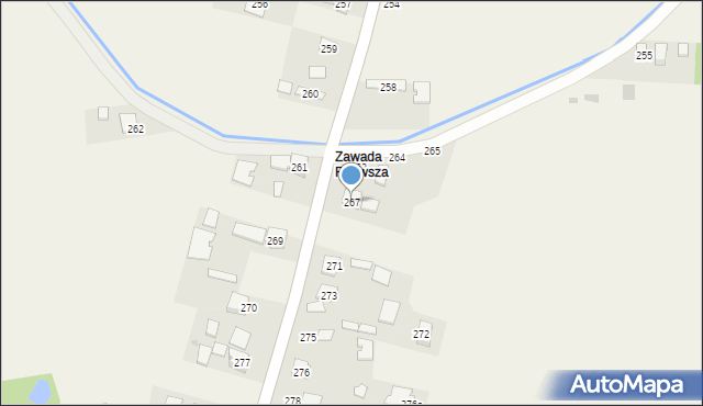 Czermin, Czermin, 267, mapa Czermin
