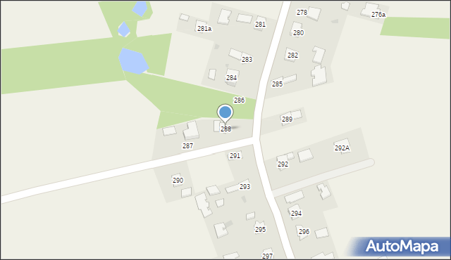 Czermin, Czermin, 288, mapa Czermin