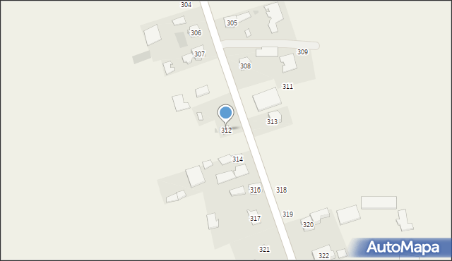Czermin, Czermin, 312, mapa Czermin