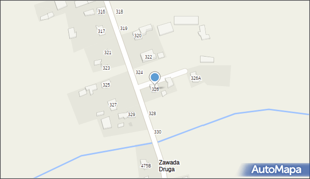 Czermin, Czermin, 326, mapa Czermin