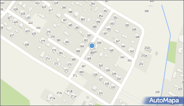 Czermin, Czermin, 363, mapa Czermin