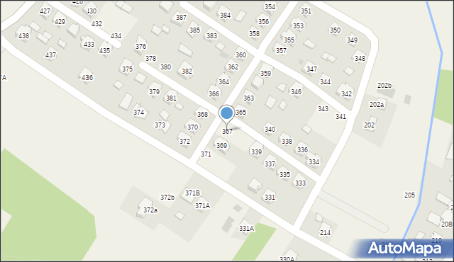 Czermin, Czermin, 367, mapa Czermin