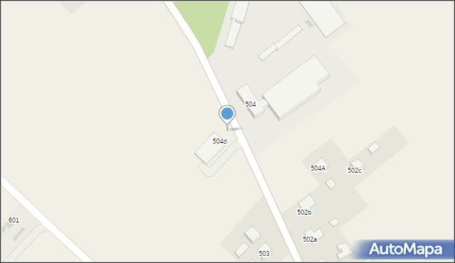 Czermin, Czermin, 504d, mapa Czermin