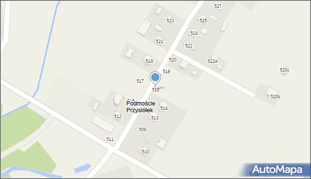 Czermin, Czermin, 516, mapa Czermin